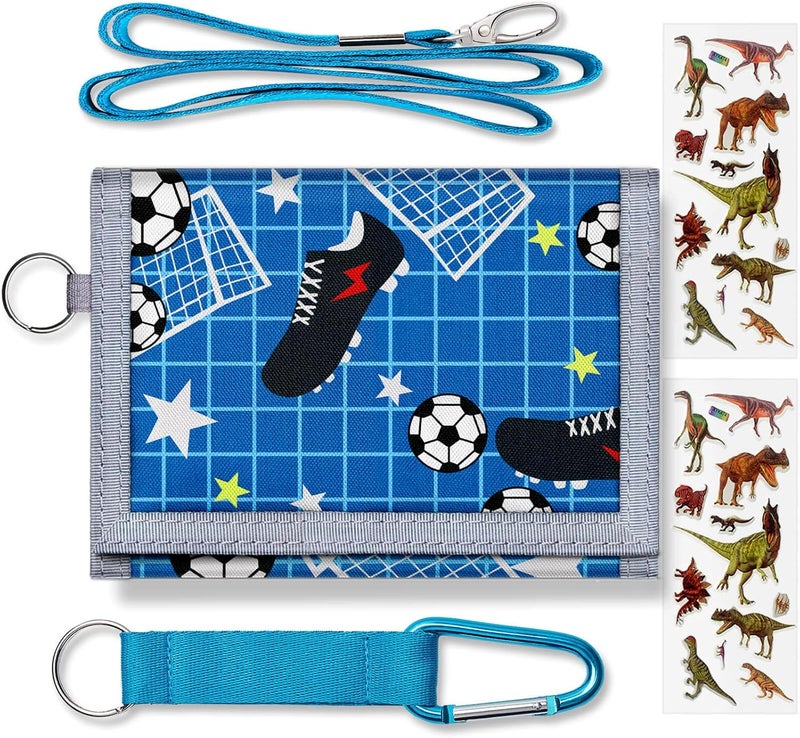 Yollber Kids Wallets With Coin Pocket, Boys Wallets for Kids Ages 5-7,Trifold Wallet for Boys,Novelty Wallet for Childrens Birthday Gifts - Image 4